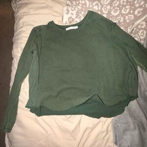 Altar'd State Green Long Sleeve Top NEVER WORN